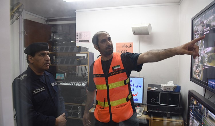 جولة ميدانية للفريق النهام للاطلاع على الخطة التنفيذية لتأمين مجالس الحسينيات وبيوت العزاء