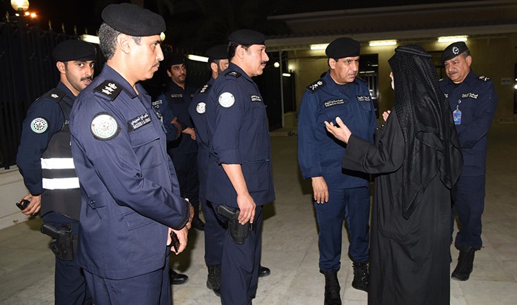 جولة ميدانية للفريق النهام للاطلاع على الخطة التنفيذية لتأمين مجالس الحسينيات وبيوت العزاء