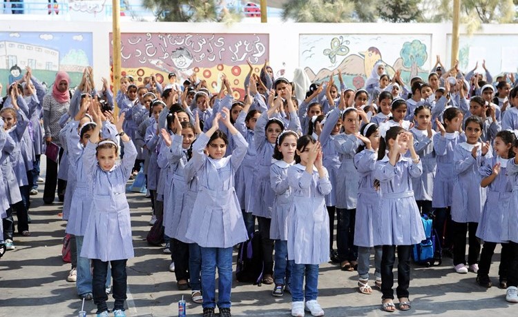 صورة أرشيفية لمدرسة مصرية﻿