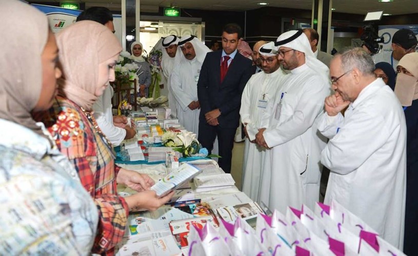 د.علي المطيري خلال مشاركته في افتتاح وحدة الإنعاش للأطفال بمستشفى الجهراء ﻿