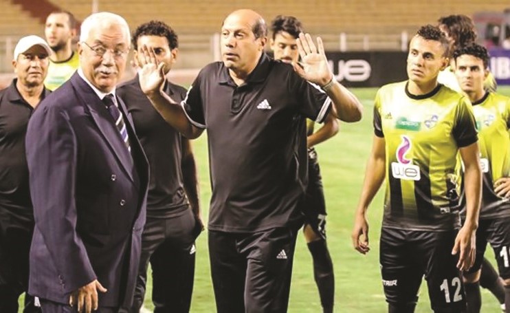 اعتراضات من المقاولون قبل مباراة بيراميدز﻿