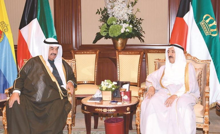 صاحب السمو الأمير مستقبلا سمو الشيخ ناصر المحمد ﻿