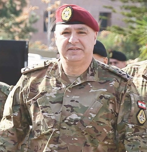 قائد الجيش اللبناني العماد جوزيف عون﻿