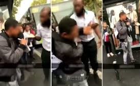بالفيديو.. سائق حافلة صفع طفلاً متهوراً لعبوره الطريق فانقسمت مواقع التواصل تأييداً وتنديداً