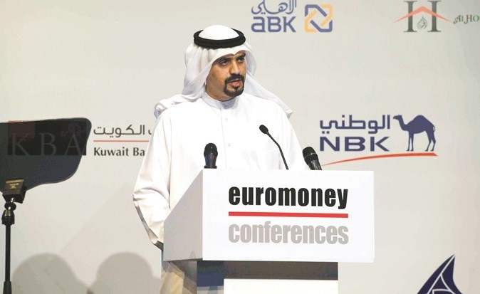 مشعل الجابر متحدثا ﻿