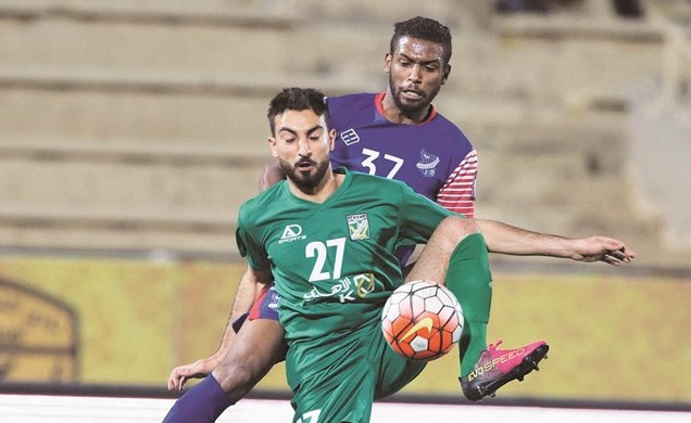 الجهاز الفني للعربي يتابع حالة اللاعب عيسى وليد﻿