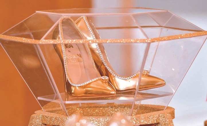 بالفيديو.. حذاء بـ 17 مليون دولار