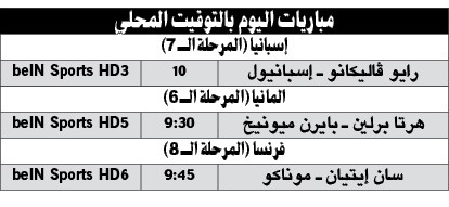 بايرن وهرتا برلين يبحثان عن التعويض
