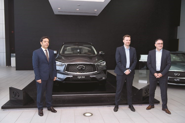 «إنفينيتي البابطين» تكشف النقاب عن QX50 الجديدة كلياً