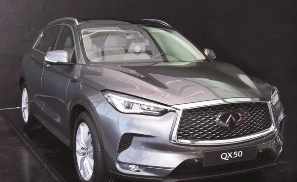 «إنفينيتي البابطين» تكشف النقاب عن QX50 الجديدة كلياً