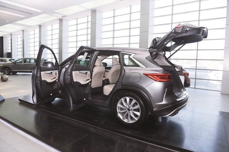 «إنفينيتي البابطين» تكشف النقاب عن QX50 الجديدة كلياً