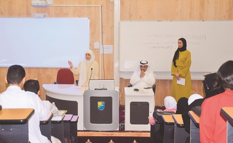 «العلوم الإدارية» أقامت لقاءها الإرشادي لطلبتها المستجدين للعام الجامعي 2019/2018