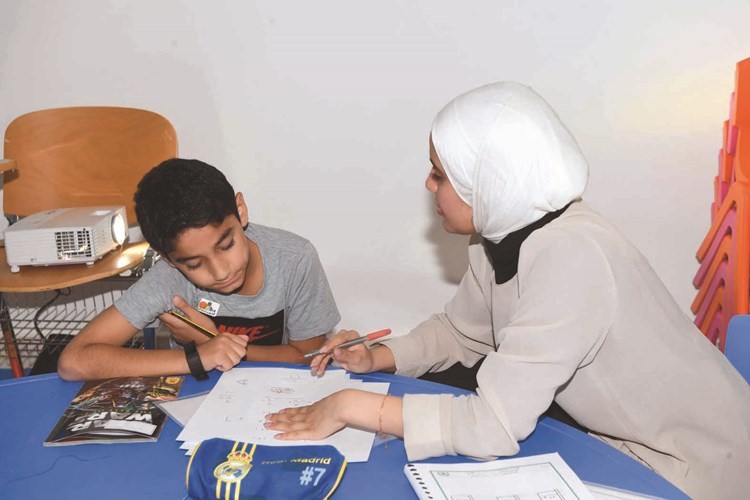 جانب من الدراسة في المعهد﻿