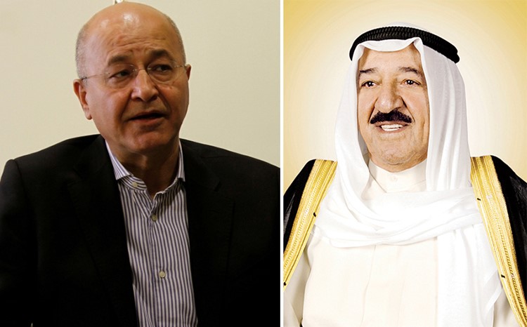 صاحب السمو هنأ برهم صالح بانتخابه رئيسا للعراق: كل التوفيق والسداد لكل ما فيه خير العراق الشقيق وتحقيق تطلعات شعبه الكريم