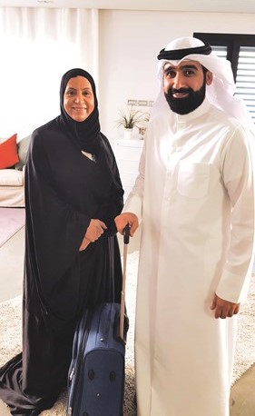 أحمد إيراج وشفيقة يوسف في كواليس بين الأمس واليوم﻿