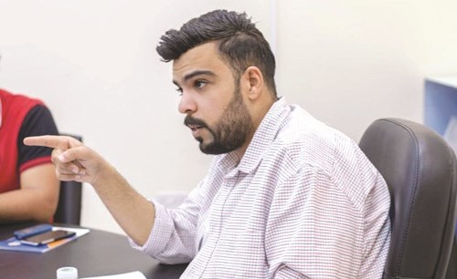 مؤسس الأكاديمية عثمان الشطي ﻿