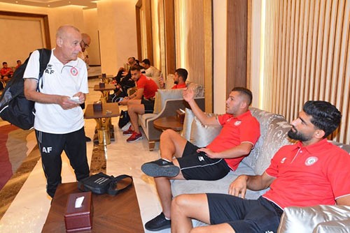 منتخب لبنان في الكويت لمواجهه الازرق وديا الخميس