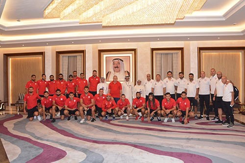 منتخب لبنان في الكويت لمواجهه الازرق وديا الخميس