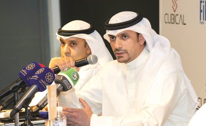 جانب من مشاركة بنك الخليج في انطلاق الموسم الرابع لبرنامج فكرة﻿