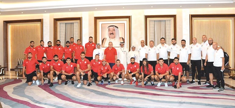 جانب من وصول المنتخب اللبناني﻿