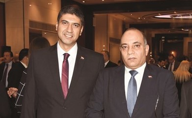 المستشاران طارق الرفاعي وتامر أبو نعمة﻿