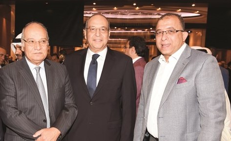 د. محمود أبو العيون ود.أشرف العربي والمحامي ماجد الشربيني﻿