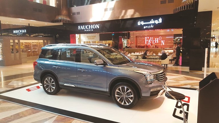 «المطوع والقاضي» تعرض «GAC GS8 2019» في «الصالحية»