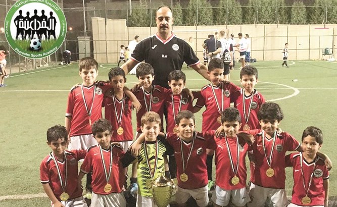 أكاديمية الفراعنة تُحرز المركز الأول