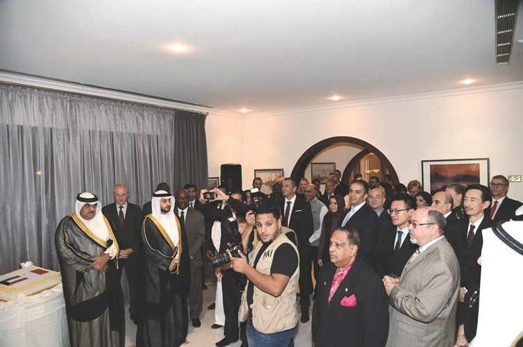 جانب من الحضور الرسمي والديبلوماسي والشعبي﻿