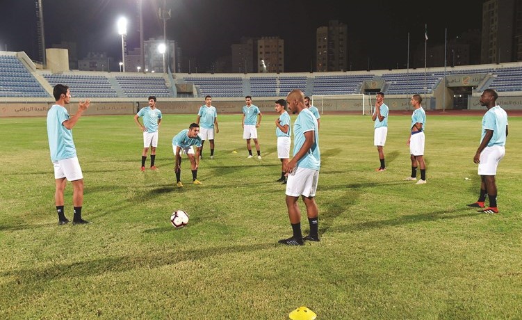 جانب من تدريبات المنتخب الأولمبي	 (متين غوزال)﻿