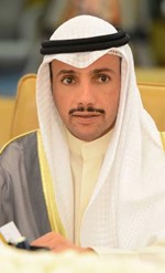الغانم يهنئ مدير "مؤسسة الكويت للتقدم العلمي" بمنحه جائزة "هاس" الدولية