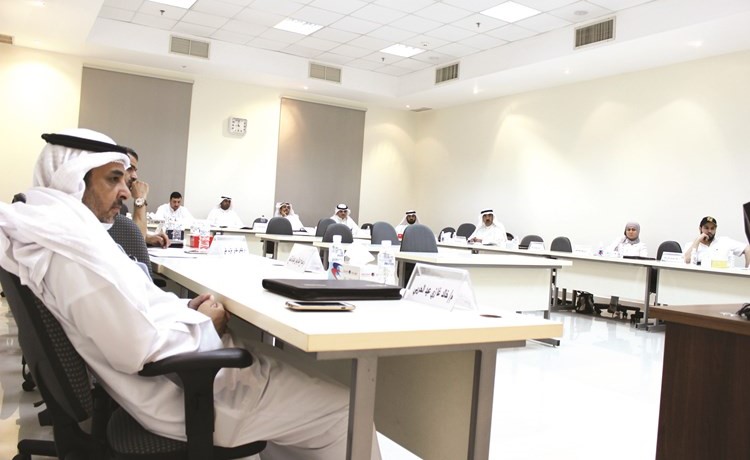 لقطة من إحدى الدورات التدريبية السابقة التي نظمها المركز﻿