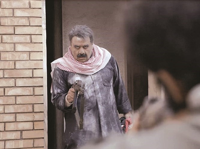 النجم داود حسين في فيلم سرب الحمام﻿