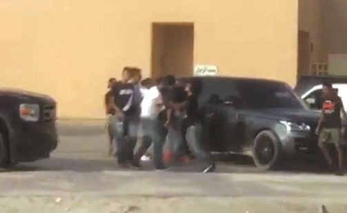 جانب من مشاجرة قديمة وقعت بين الطرفين﻿