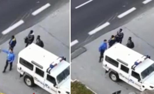 بالفيديو.. توتر حدودي بين إيطاليا وفرنسا بسبب محاولة الشرطة الفرنسية تهريب لاجئين الى إيطاليا