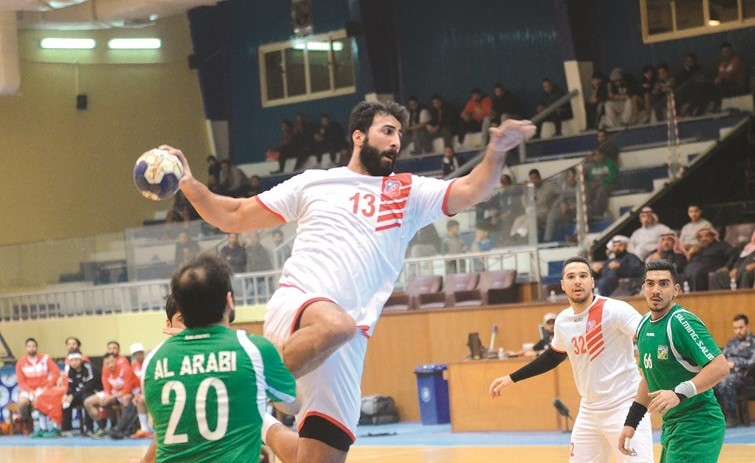  محمد الغربللي ركيزة في الخط الخلفي للابيض ﻿