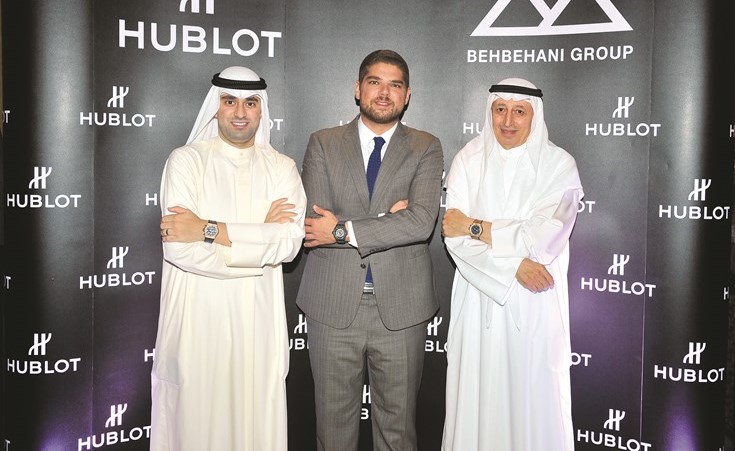علي مراد بهبهاني ودافيد تيديسكي وعبدالمحسن بهبهاني﻿