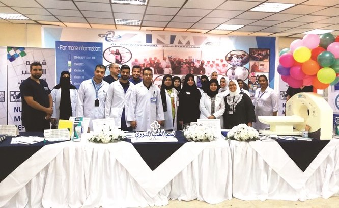  د.إيمان الشمري والمشاركون في الاحتفال﻿