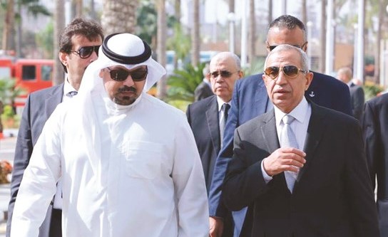  الشيخ يوسف العبدالله في جولة تفقدية للأكاديمية العربية للعلوم والتكنولوجيا والنقل البحري ﻿