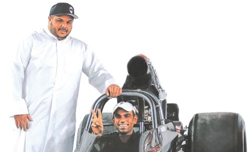 الشيخ محمد خالد الجراح ﻿﻿والزميل أسامة المنصور﻿
