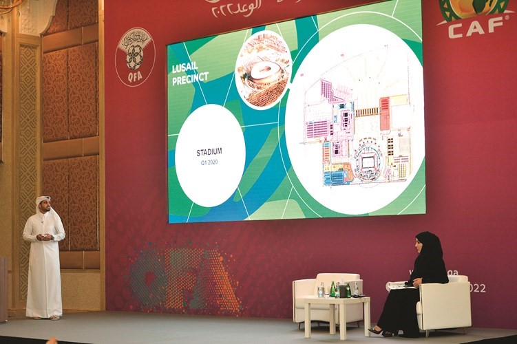 قطر تستعرض إنجازاتها المونديالية﻿