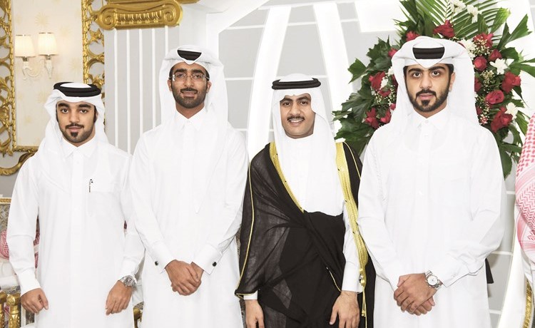 محمد العبيدلي وعبدالعزيز اللنقاوي وسلمان المهندي يباركون﻿