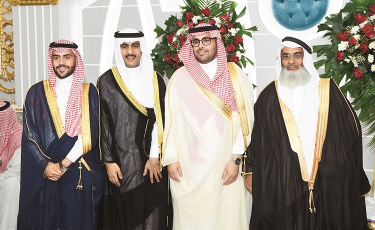 رائد العمير ومحمد الهاشم يباركان﻿