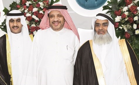 المستشار خالد المزيني مباركا﻿