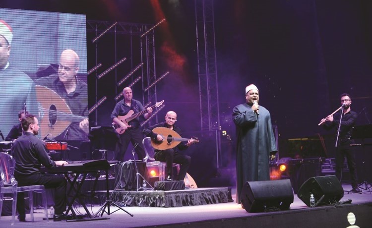 المنشد الصوفي إيهاب يونس﻿