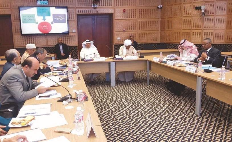 محمد العواش خلال اجتماع اتحاد إذاعات الدول العربية﻿