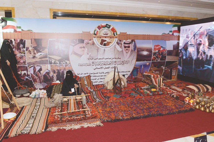 من أجنحة القرية التراثية خلال العام الماضي﻿