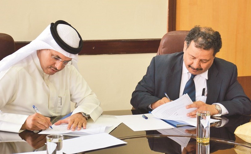 توقيع مذكرة تفاهم بين كلية العلوم الإدارية وكلية الهندسة15-3-2018﻿