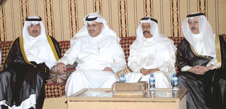 محمد المعجل والسفير السعودي﻿