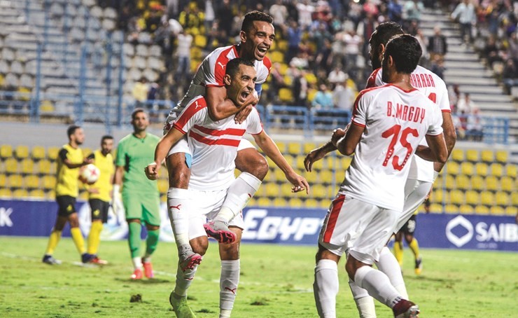 الزمالك يستعيد صدارة الدوري برباعية وادي دجلة